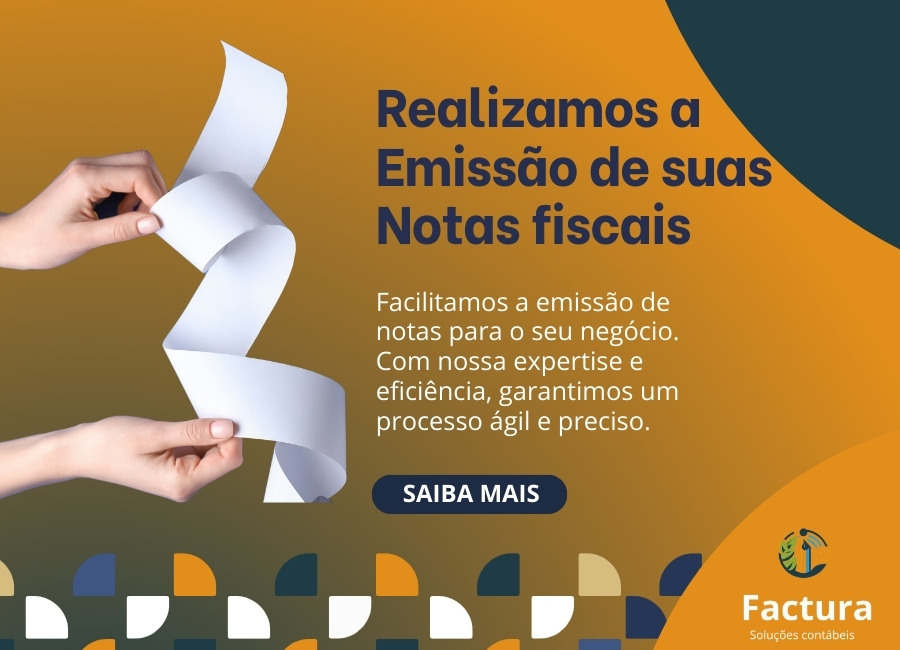 Emissão de notas fiscais